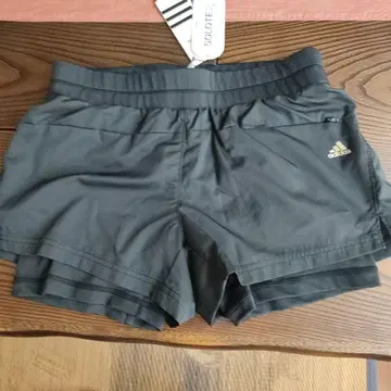 가격 인하 미사용 새상품 adidas 숏팬츠 블랙 이중 언더팬츠