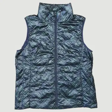 UNIQLO 울트라 라이트 다운 베스트 체크 무늬 XL 사이즈
