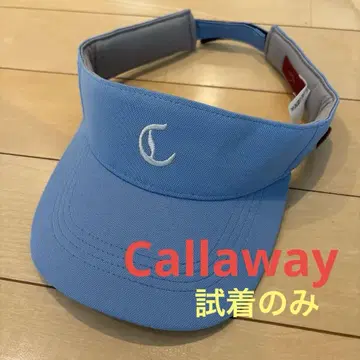 시착만 한 상품 Callaway 캘러웨이 바이저 블루