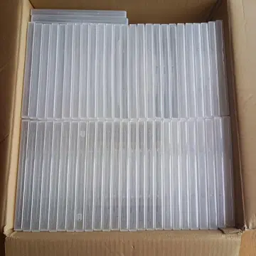 화이트 블랙 투명 반투명 DVD 케이스 106개 세트