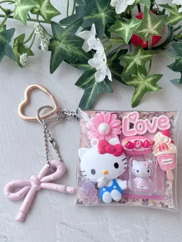 가챠 파우치 키티 패키지 미니어처 컬렉션