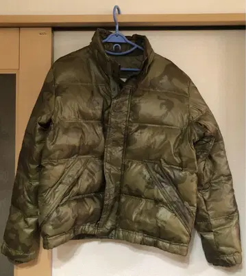 아바크롬비앤피치 카모 패턴 다운 자켓 XL