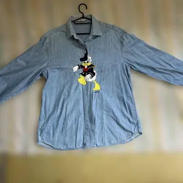 이탈리아제 EMMANUEL SCHVILI x Disney 데님 셔츠