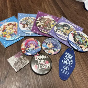 Tokyo 7th 시스터즈 나나시스 캔뱃지 세트