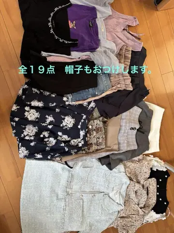 여성용 M 사이즈 여름 아이템 묶음 판매 대방출 19점!!