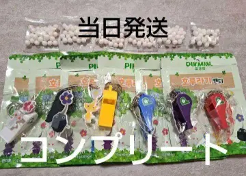 일본 미발매 피크민 호루라기 PIKMIN 피리 컴플리트 6종류