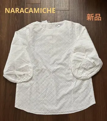 [ 나라 까미체 ] 벌룬 슬리브 블라우스