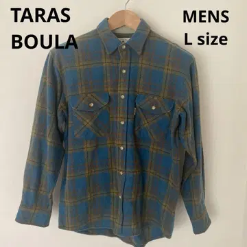 TARAS BOULBA 플란넬 셔츠 L 사이즈