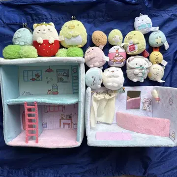 스미코구라시 봉제 인형과 집 세트