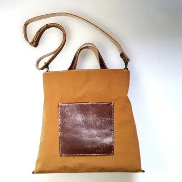 BUONA Cuir 숄더백 오렌지
