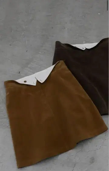 katrin tokyo suede mini skirt