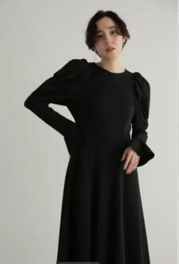 JILLSTUART (질스튜어트) 블랙 원피스 롱 기장