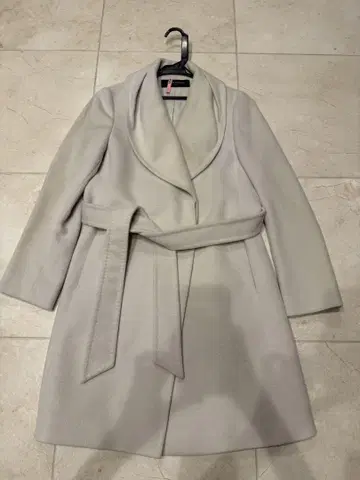 벨트 포함 롱 코트