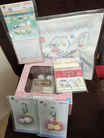 제일복권 치이카와 (먼작귀) B상 포함 6종 세트
