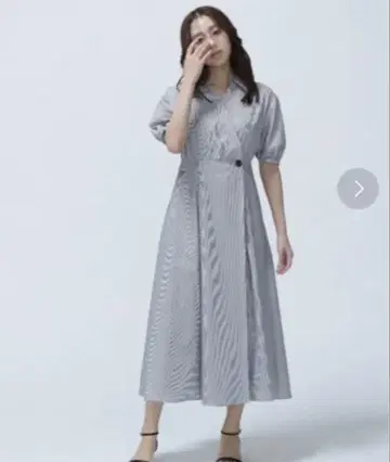 [ Oggi 게재 ] 스키퍼 형태 셔츠 원피스