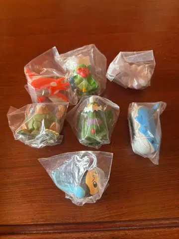 포켓몬 피규어 7개 세트 미개봉