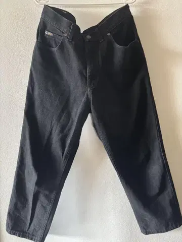 Lee 블랙 데님 후염 미국제