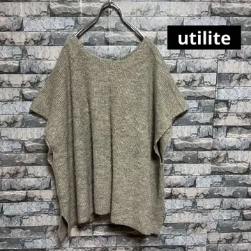 유틸리티 울 따뜻한 돌먼 2WAY 니트 베스트