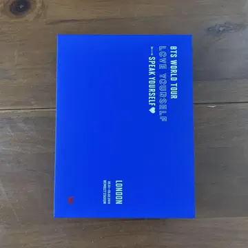 BTS WORLD TOUR LOVE YOURSELF LONDON DVD