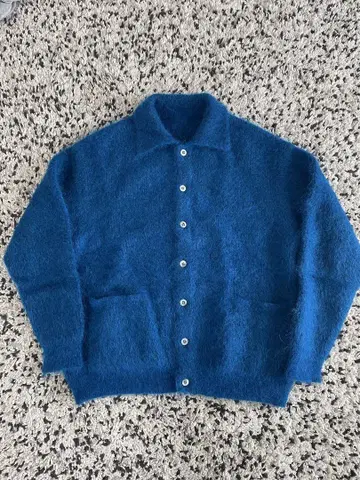완판 새상품급 crepuscule 24AW Mohair 모헤어 가디건