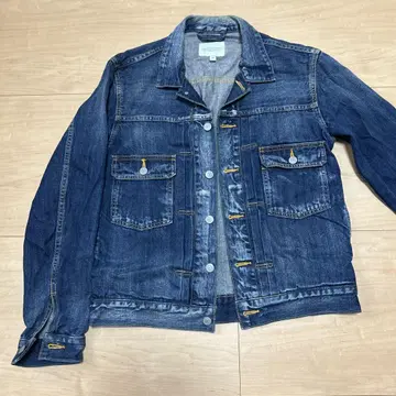 URBAN RESEARCH 데님 자켓 포켓 부착