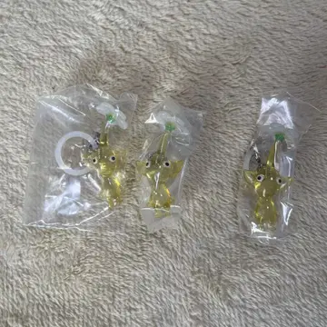 노랑 피크민 메지루시 액세서리 3개 세트