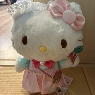 산리오 헬로키티 봉제 인형 드레스