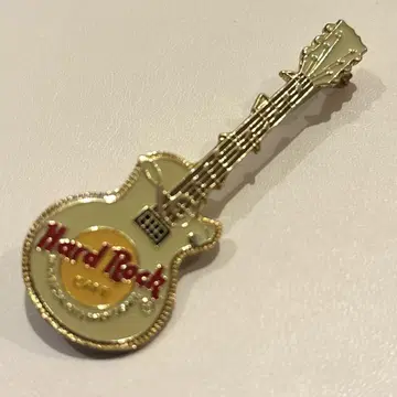Hard Rock cafe 기타형 핀 배지