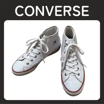CONVERSE 올스타 하이컷 골프화 화이트 24.5cm