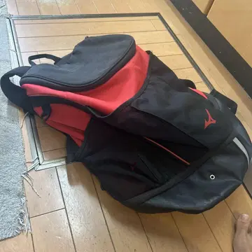 Mizuno 백팩 레드 블랙