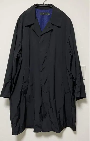 UNIQLO +J 오버사이즈 스텐카라 코트 BLACK L