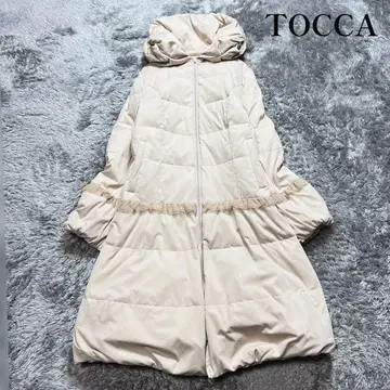 TOCCA 토카 리버서블 다운 코트 숄카라 XS 상당