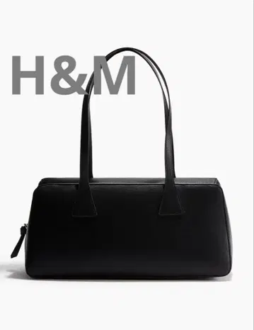 H&M 레 숄더백 블랙