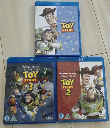 토이 스토리 1 2 3 블루레이 4장 세트 Blu-ray