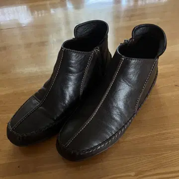 ELLEGANCE 가죽 앵클부츠 여성용