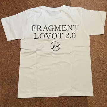 LOVOT 프래그먼트 디자인 T셔츠 S사이즈