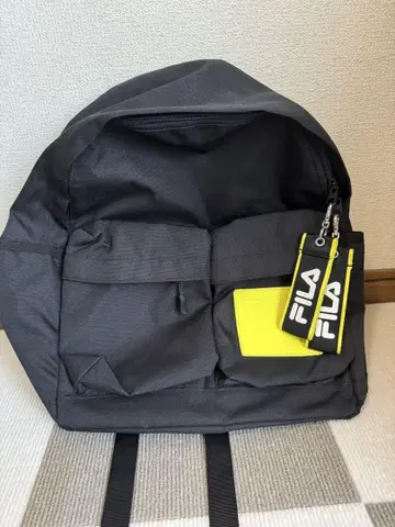FILA 블랙 백팩