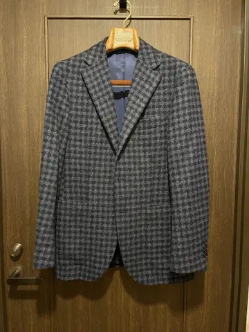 새상품급 빔즈 F 체크 자켓 46