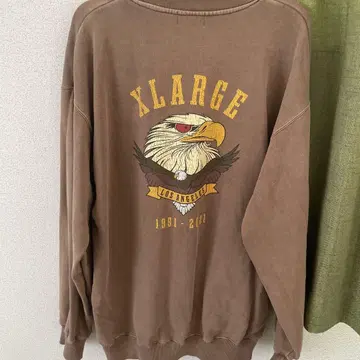 XLARGE 이글 프린트 트레이닝복 L