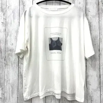 [ SNIDEL HOME ] 스나이델 홈 냥코T셔츠
