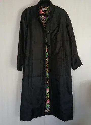 블랙 롱 코트 M/L 대응