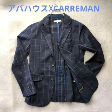 아바하우스 CARREMAN 테일러드 언라이닝 자켓 새상품급