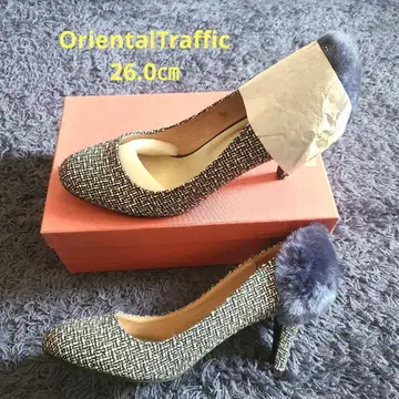 오리엔탈 트래픽 펌프스 26.0cm 발꿈치 모후모후