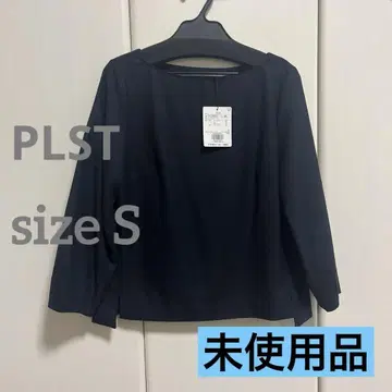 PLST [미사용품] 박시 블라우스 S 사이즈 네이비 긴팔