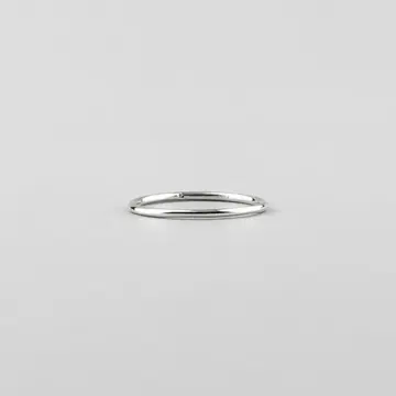UNKNOWN. U001 ' NORM ' RING / SILVER 2개