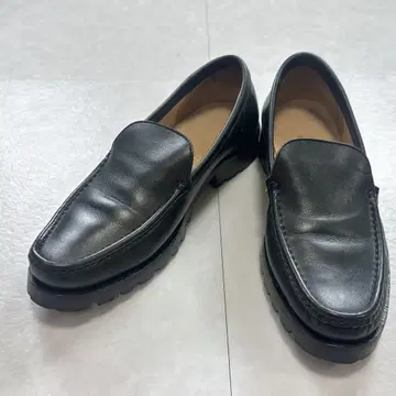 BALLY 로퍼 가죽 신발 가죽 신발 블랙 사이즈 35.5