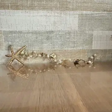리조트풍 펄 헤어 액세서리
