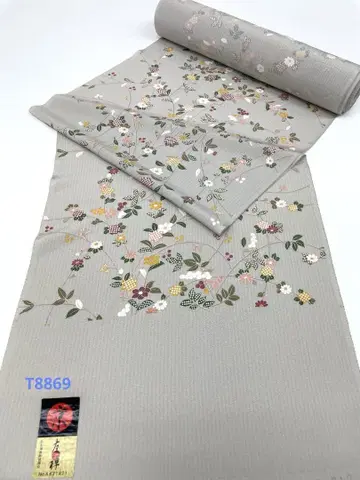 코몬 교유젠 형유젠 문장 디자인 순수 실크 옷감