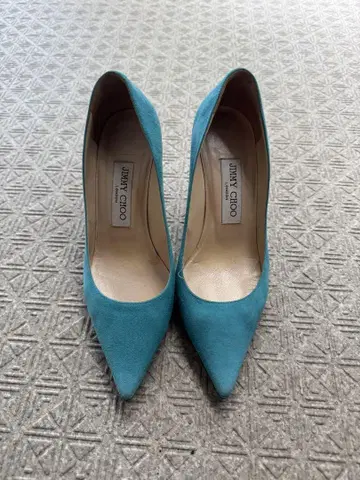 JIMMY CHOO 터콰이즈 하이힐