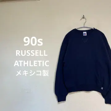 90sRUSSELL ATHLETIC 멕시코제 맨투맨 네이비